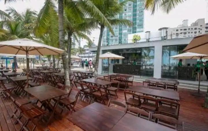 プライア・グランデApartamento A 100M Do Mar E 2 Minutos Da Praia Vila Tupi Na Praia Grandeアパートメント エクステリア 写真