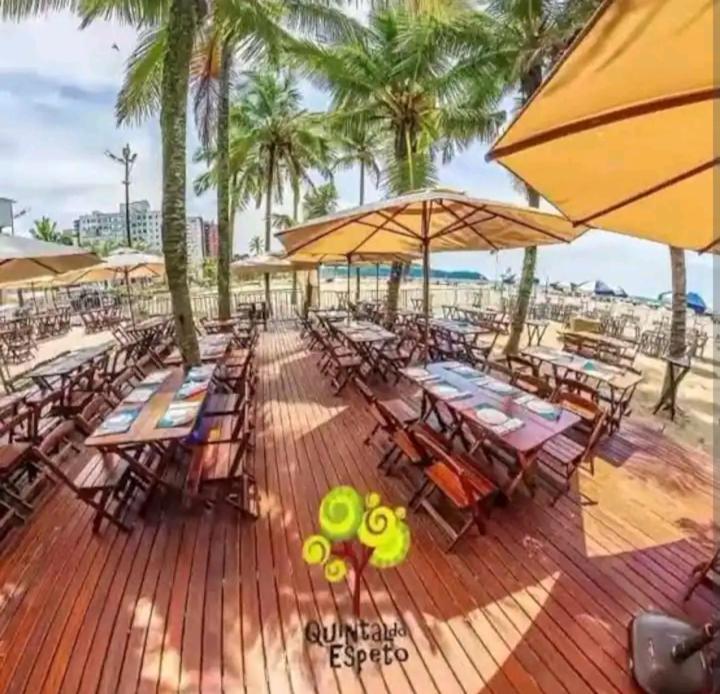 プライア・グランデApartamento A 100M Do Mar E 2 Minutos Da Praia Vila Tupi Na Praia Grandeアパートメント エクステリア 写真